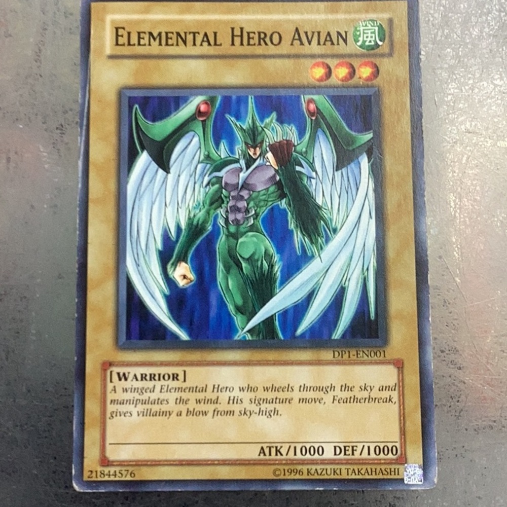 Elemental Hero Avian Trading Card